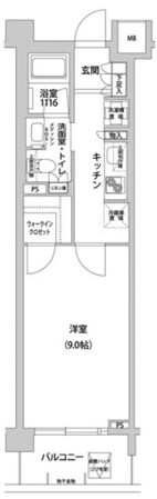 コンフォリア目黒青葉台の物件間取画像